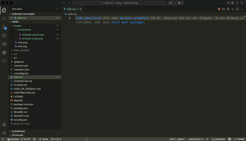 Verba Dictation Workflow